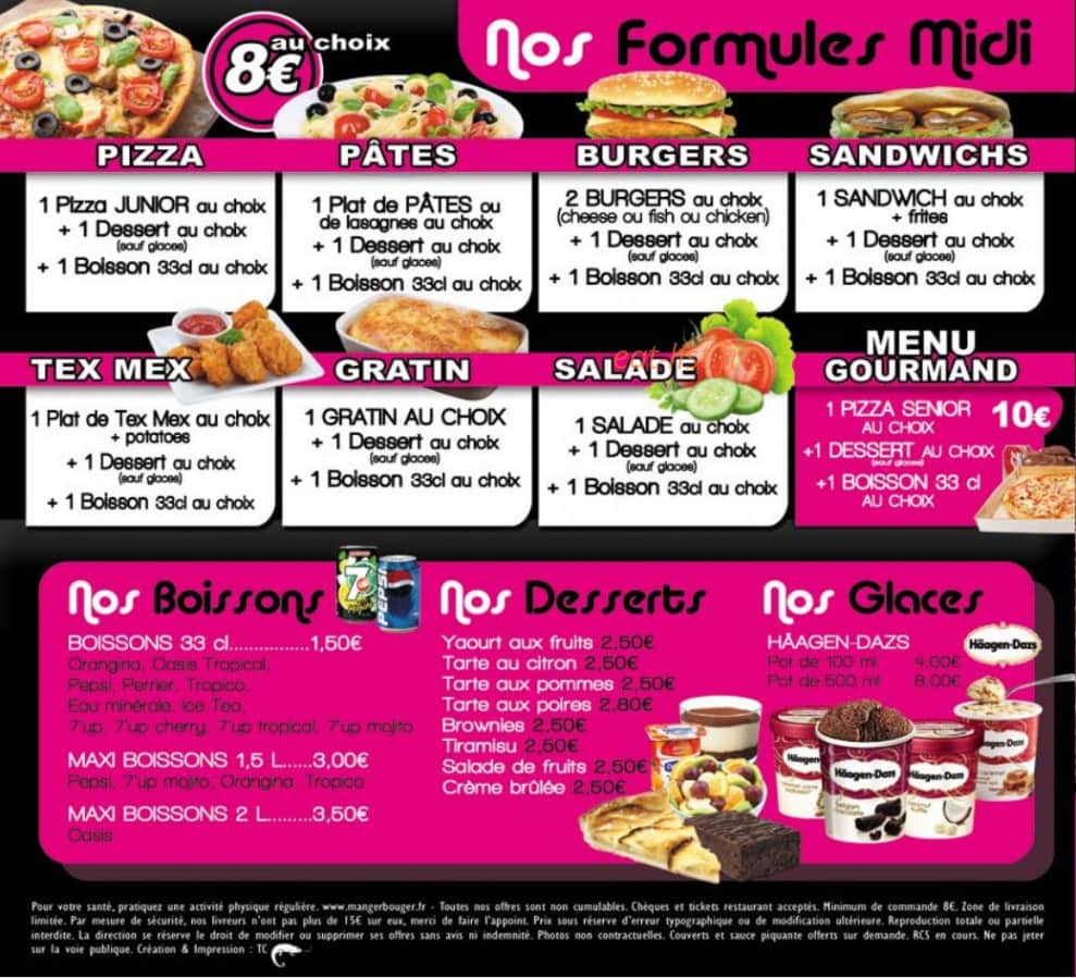Allo pizza 30' — carte page 4