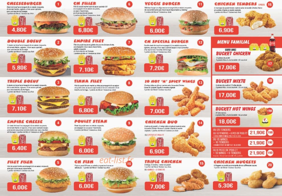Chicken 93 — carte page 3