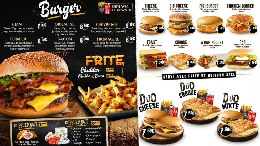 Chicken Chico — carte page 2