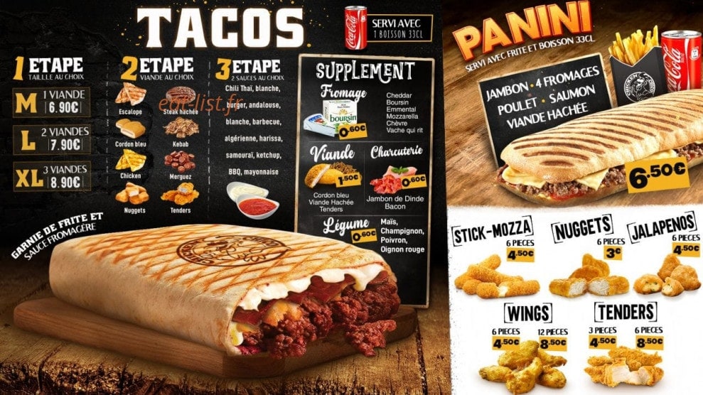 Chicken Chico — carte page 4