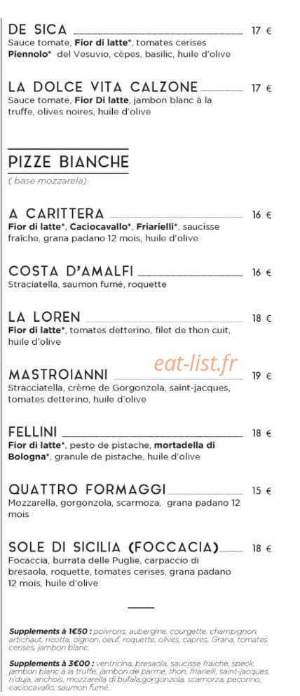 Il Capriccio — carte page 6