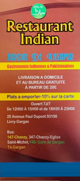 Jardin de Kashmir — carte page 1