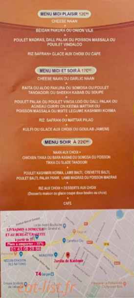Jardin de Kashmir — carte page 6