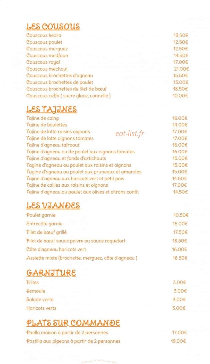 L'Escale — carte page 2