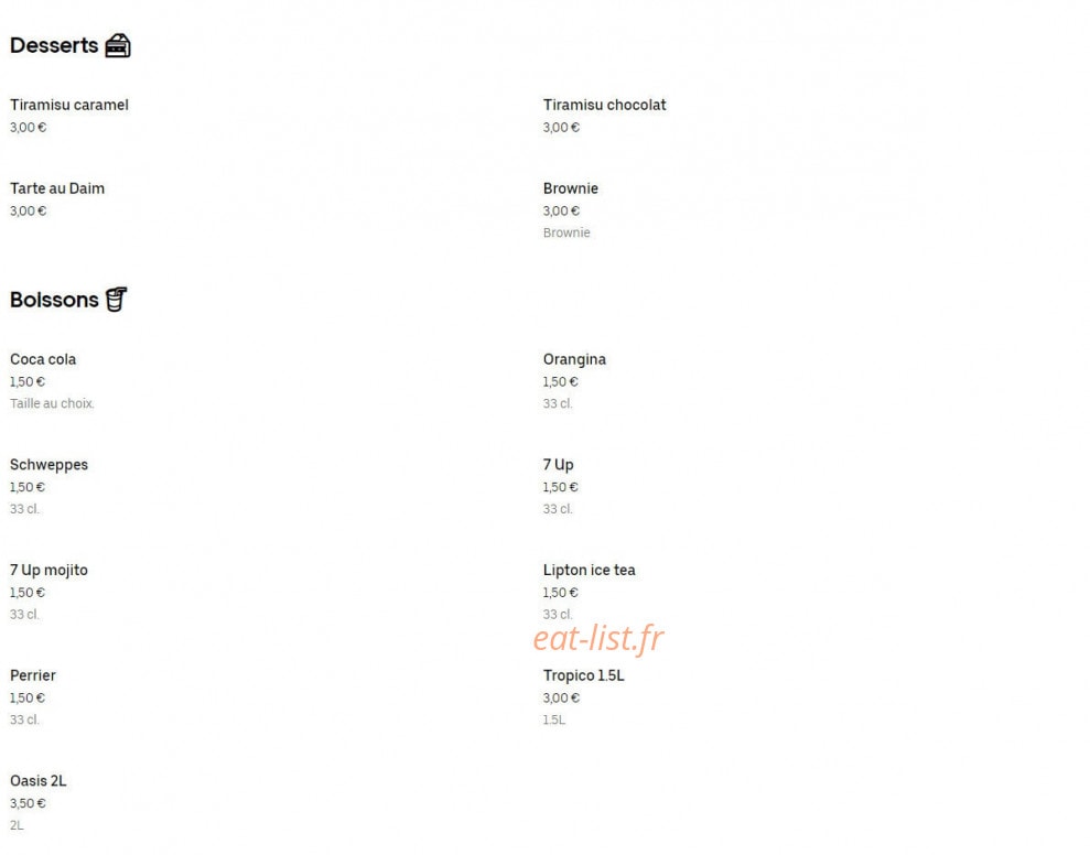 Le Must — carte page 5