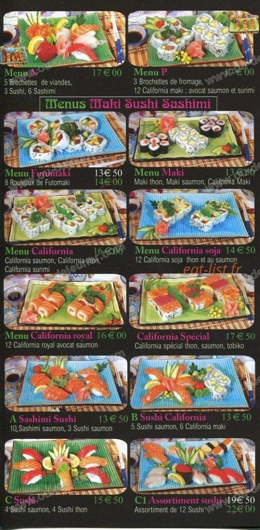 Royal Tokyo — carte page 4