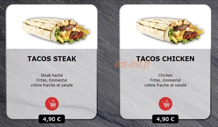 Vulcano Pizza — carte page 8