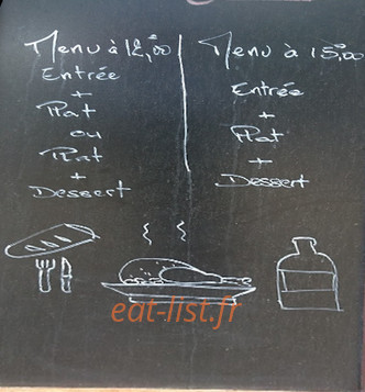 Brasserie du 42 — carte page 2
