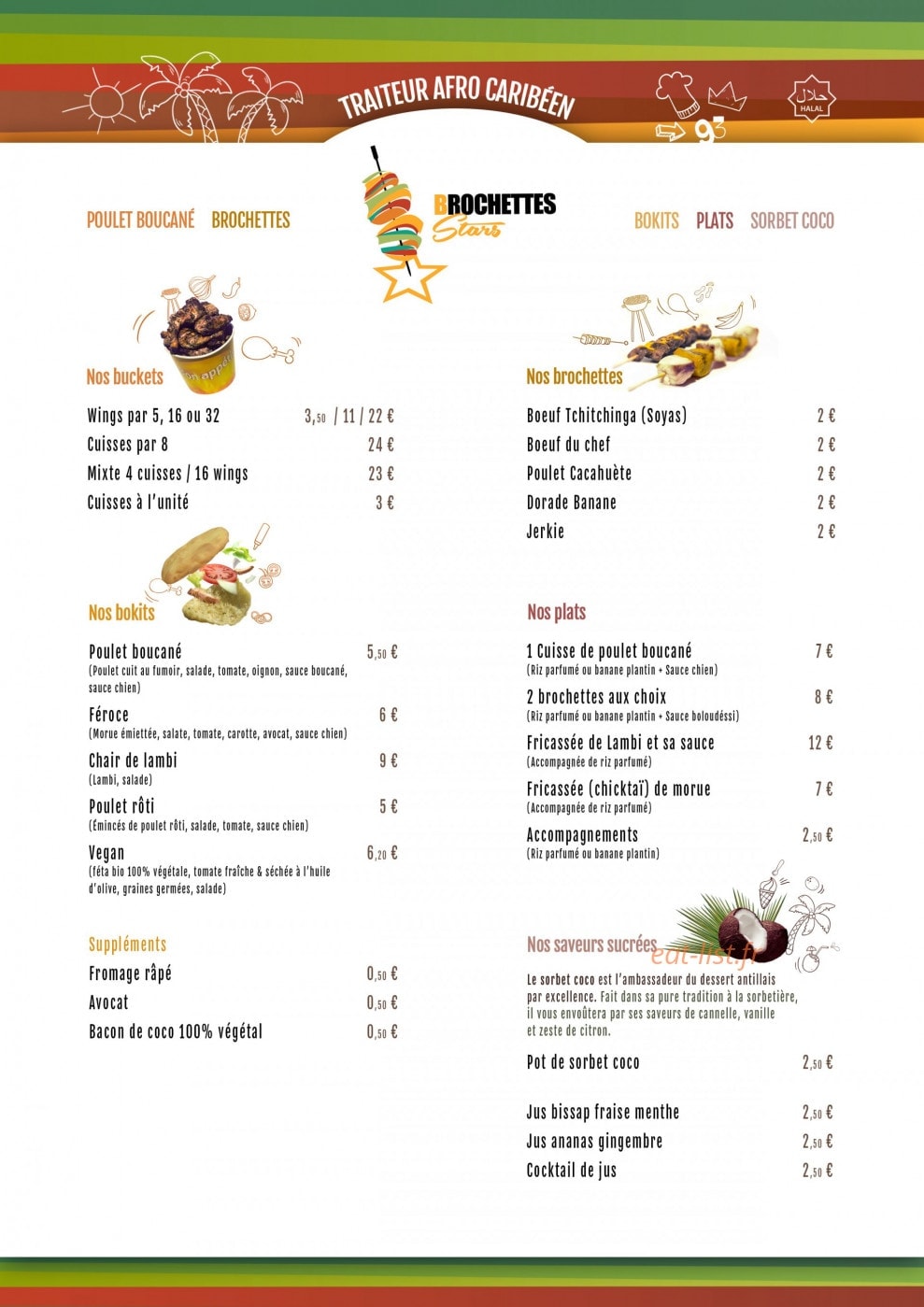 Brochettes Stars - R — carte page 1