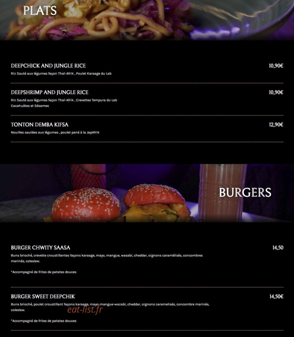 Deepsea — carte page 3