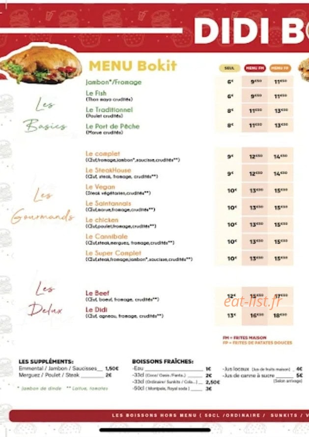 Didi Bokit — carte page 1