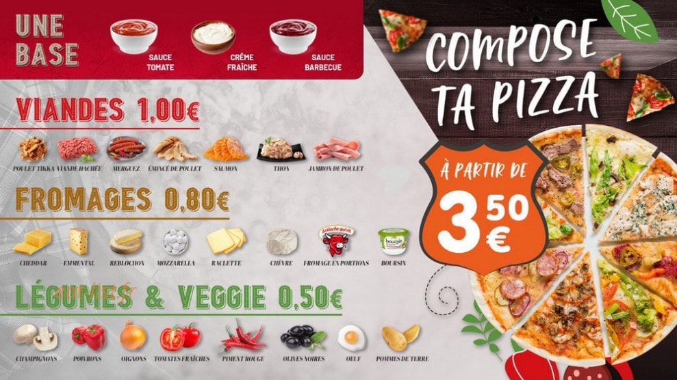 Dolce pizza — carte page 2