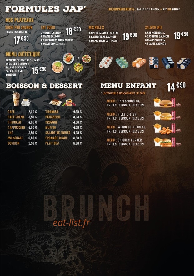 Eat and Co — carte page 3