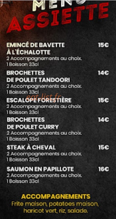 La brasserie française — carte page 2