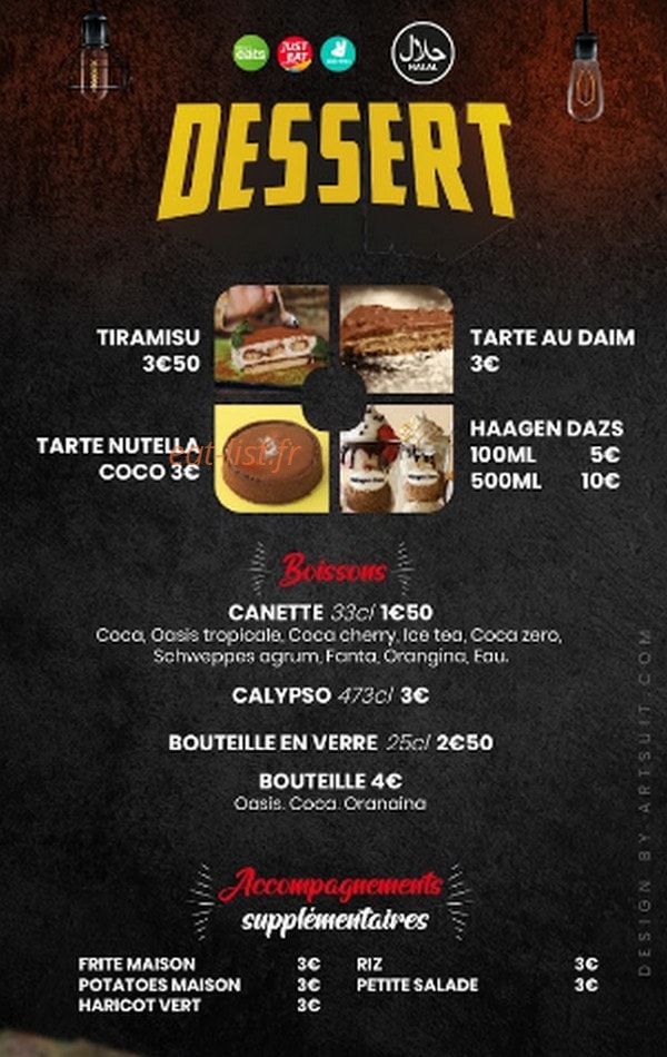 La brasserie française — carte page 4