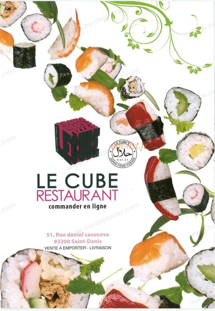 Le Cube — carte page 1