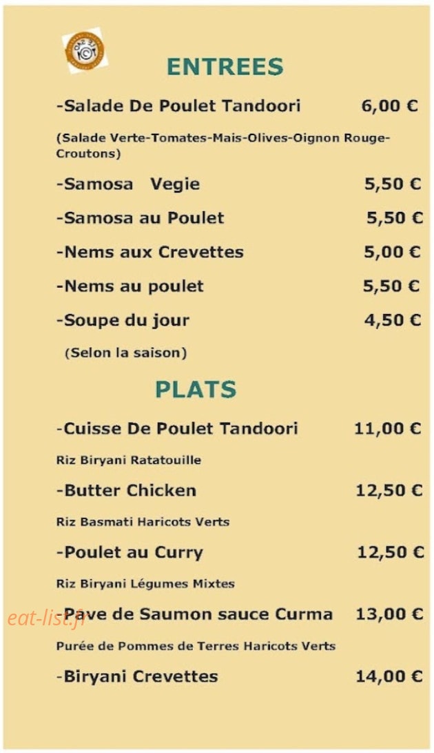 Le Sao — carte page 2