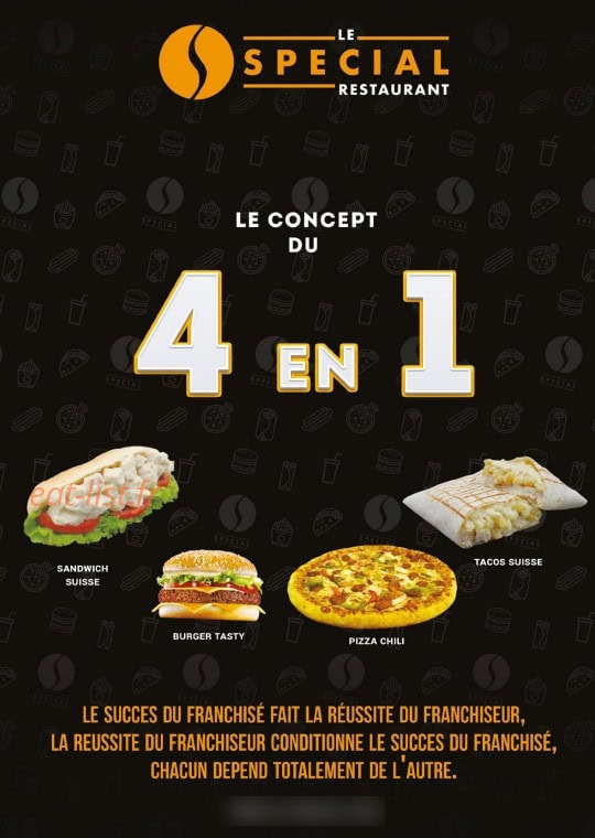 Le Special — carte page 1