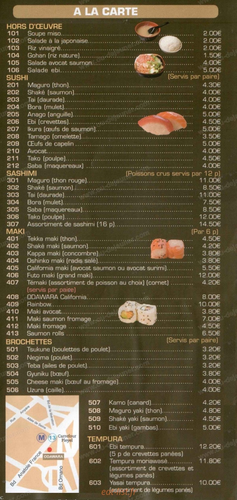 Odawara — carte page 6