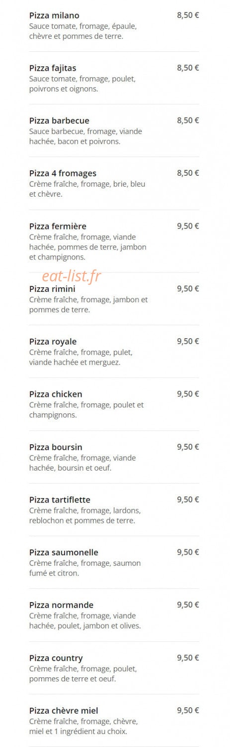 Pizza Di Napoli — carte page 4