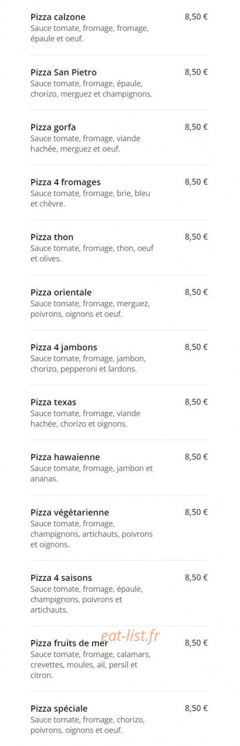 Pizza Di Napoli — carte page 3