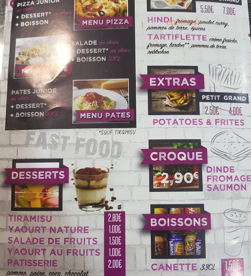 Pizza Pleyel — carte page 4