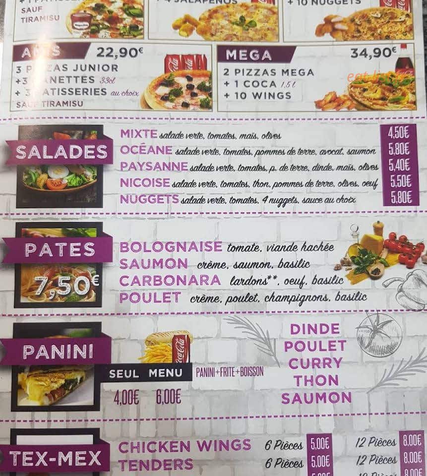 Pizza Pleyel — carte page 3