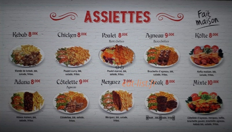 Royal antep — carte page 2