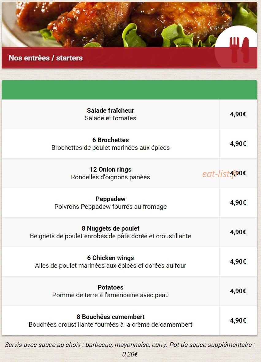 Allo-pizza — carte page 10