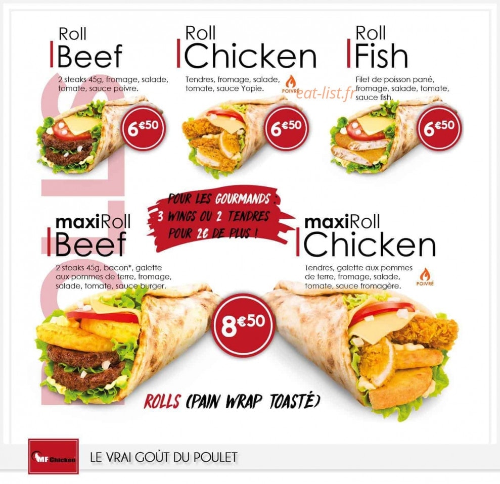 MFChicken — carte page 4