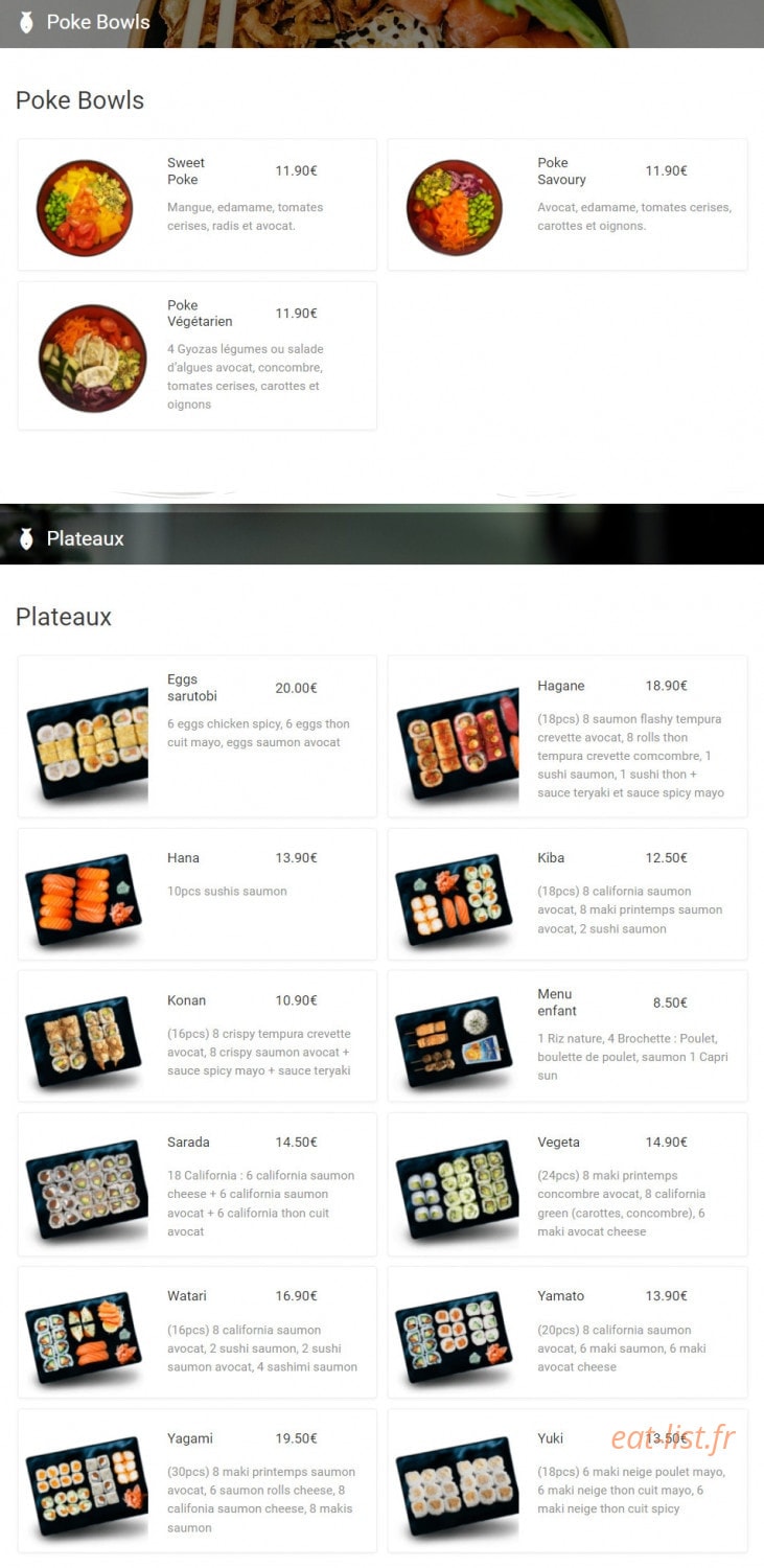 Kimiyo — carte page 2