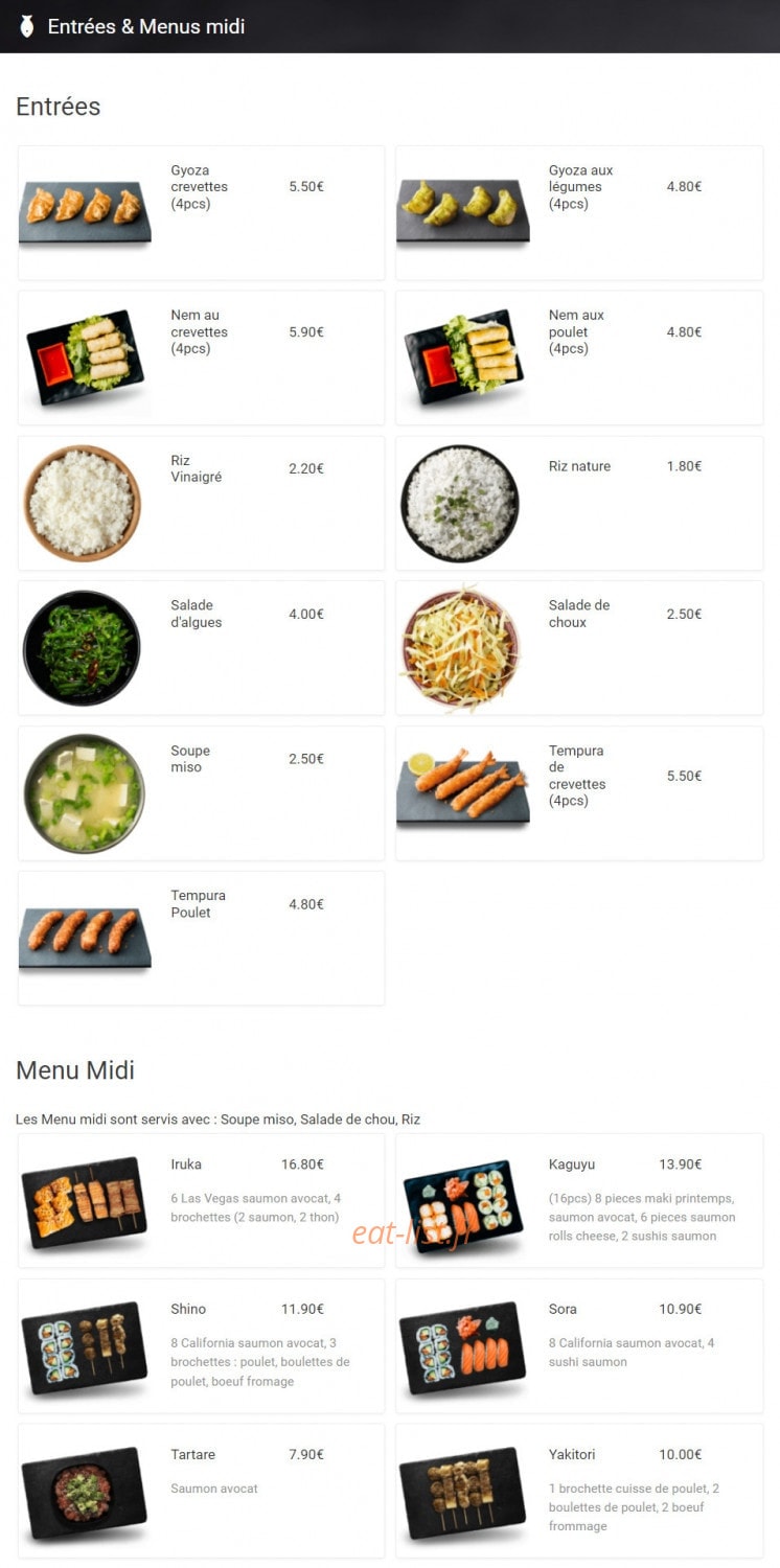 Kimiyo — carte page 1