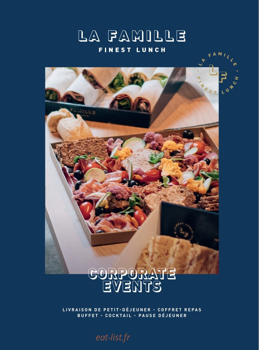 La Famille Finest Lunch — carte page 1