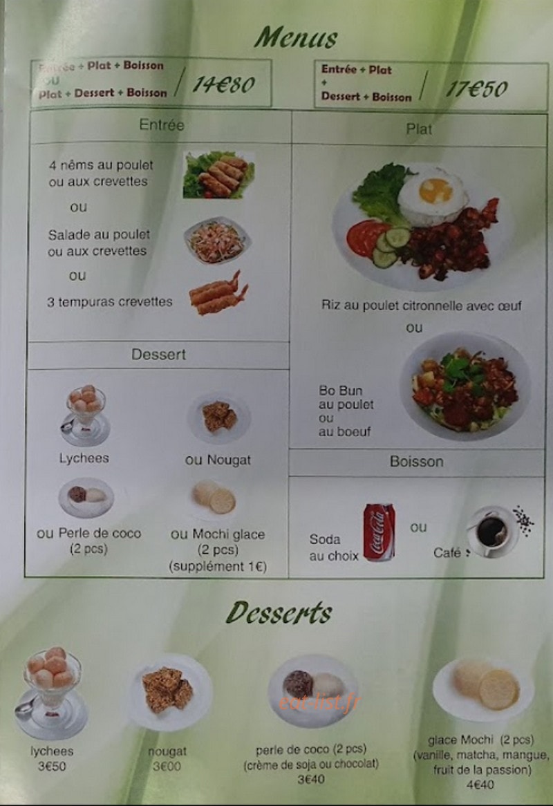 Le Royal Club — carte page 3