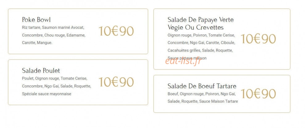 Maison Burger — carte page 4