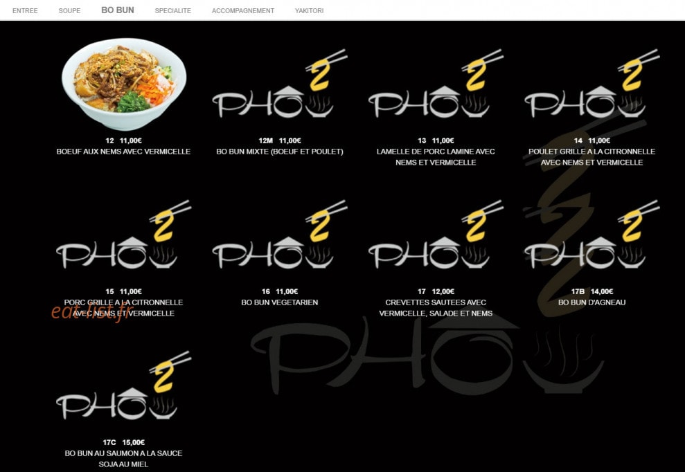 Pho 2 — carte page 3