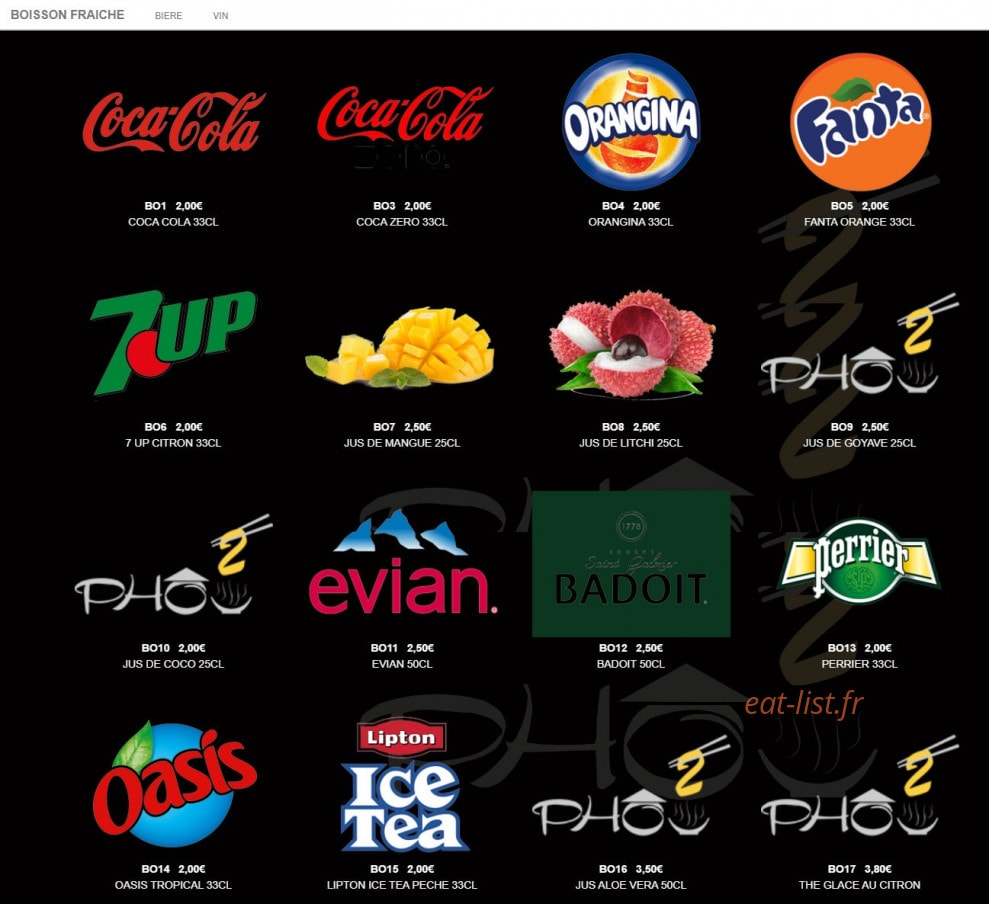 Pho 2 — carte page 8