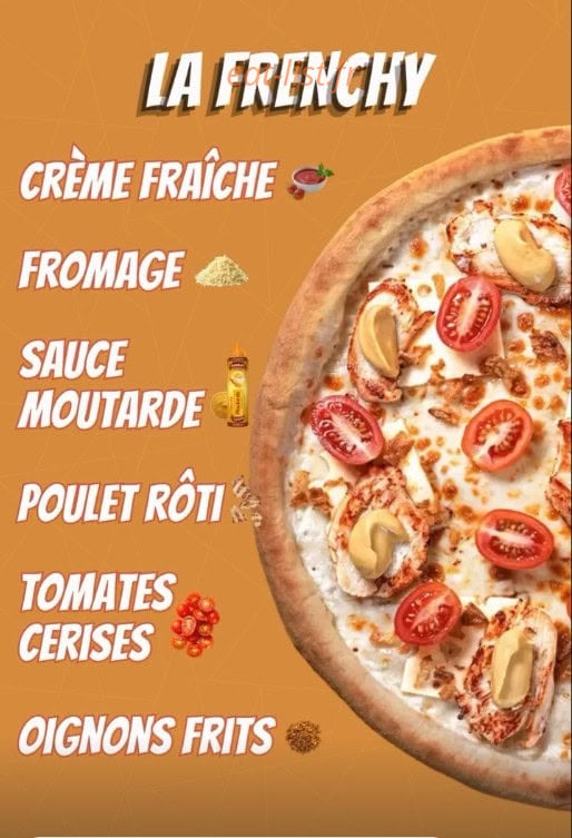 Carte et menu de Pizza Time à Saint-Denis — Pizza 1