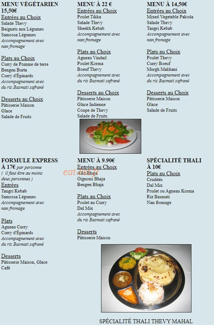 Thevy Mahal — carte page 2