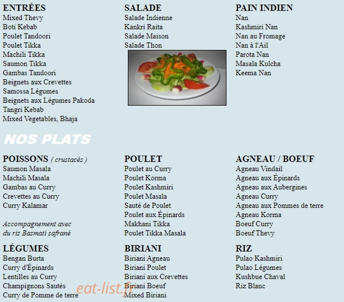 Thevy Mahal — carte page 1