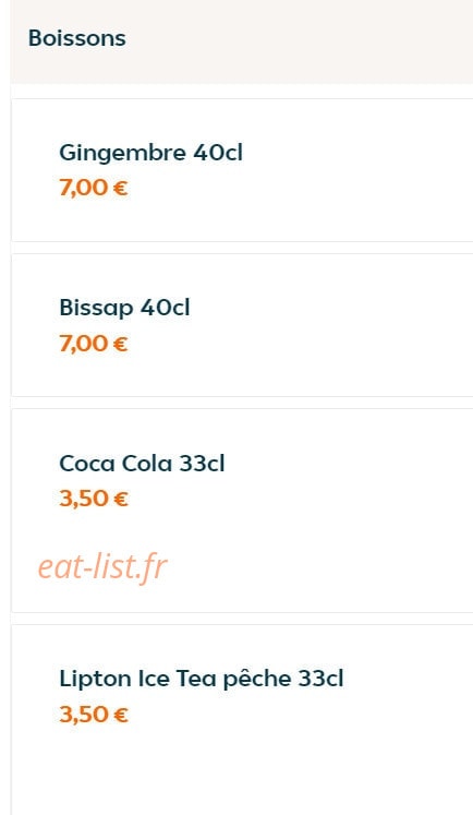 Food Casa Mama — carte page 4