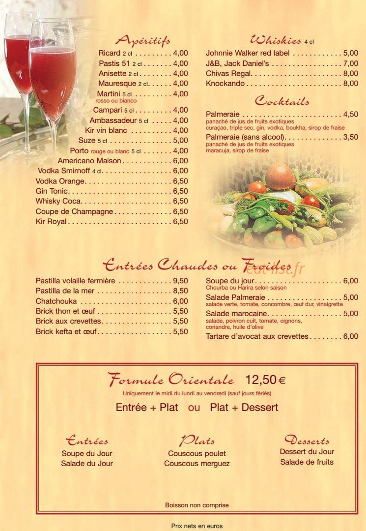 La Palmeraie De Marrakech — carte page 2