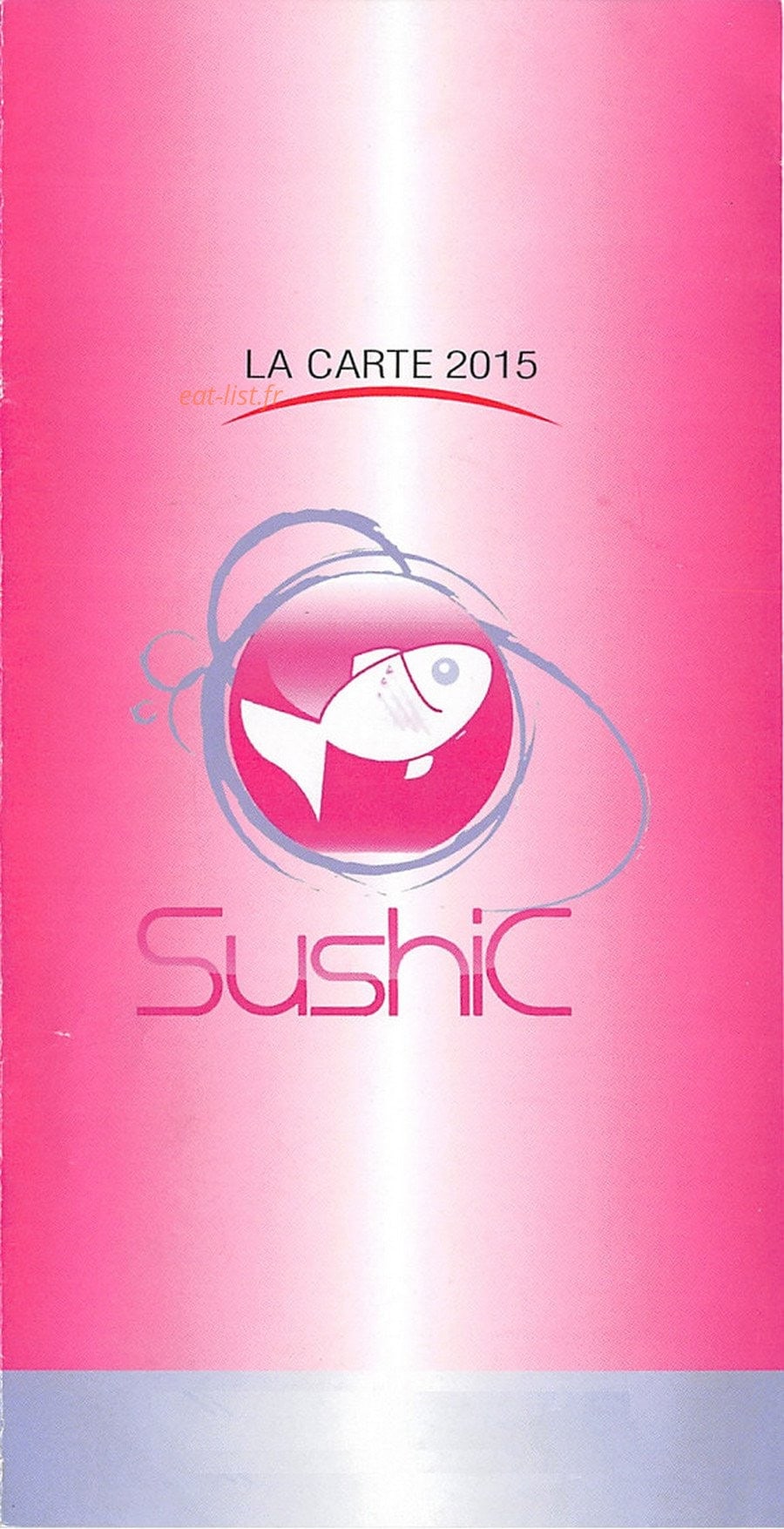 SushiC — carte page 1