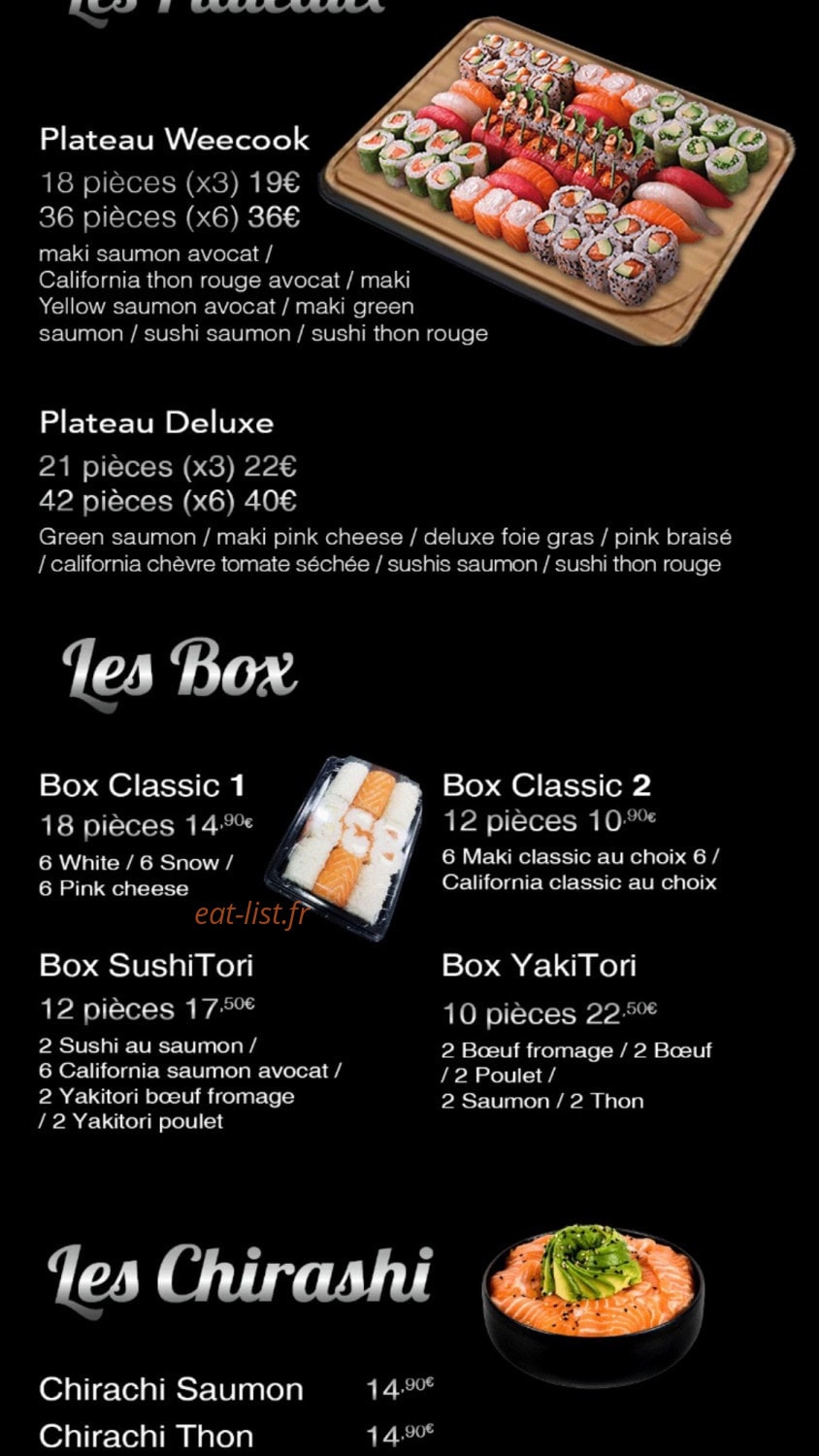WeeCook — carte page 5