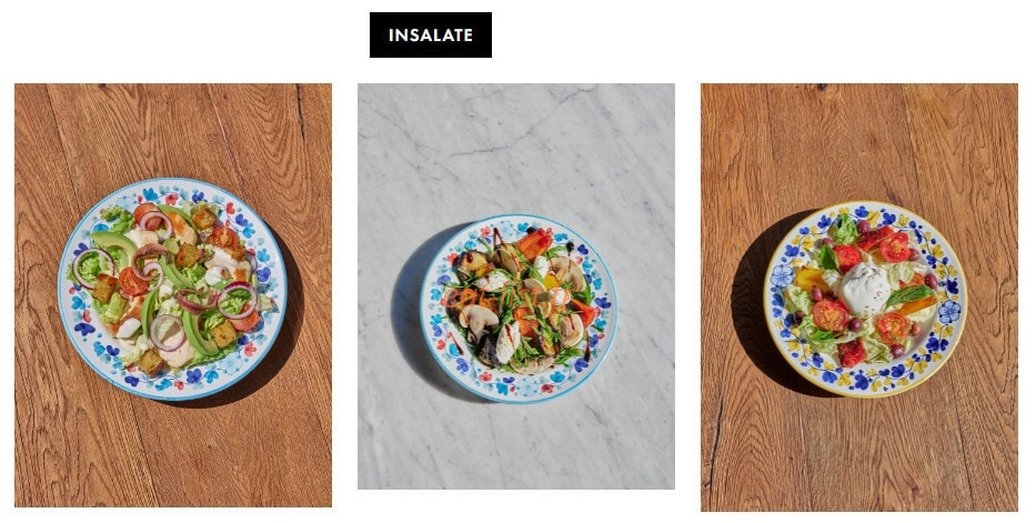 Italian Trattoria — carte page 3