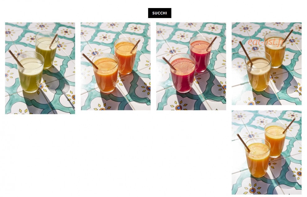 Italian Trattoria — carte page 7