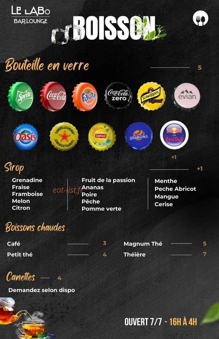 Le Labo — carte page 7
