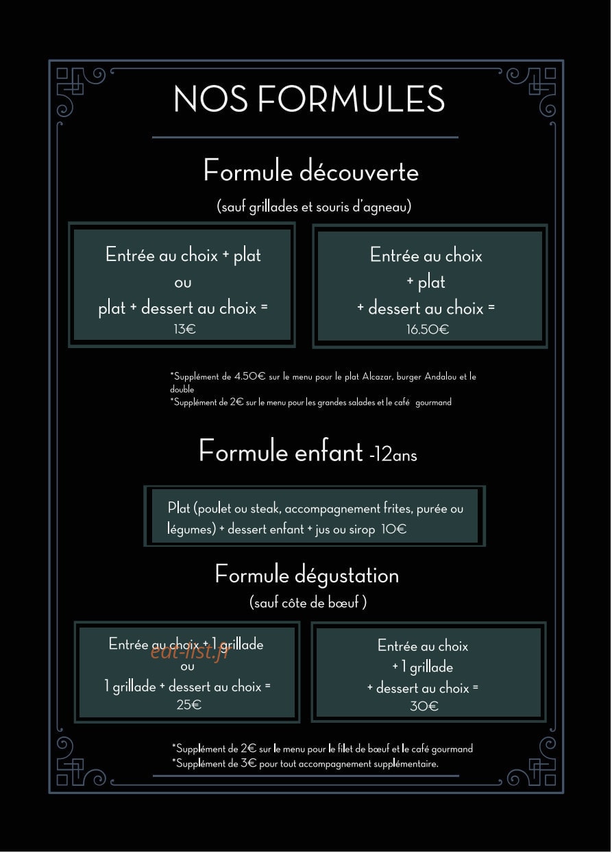 Alcazar — carte page 4