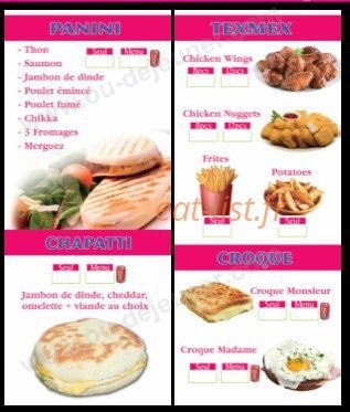 Crêperie Le Petit Mouffetard — carte page 3