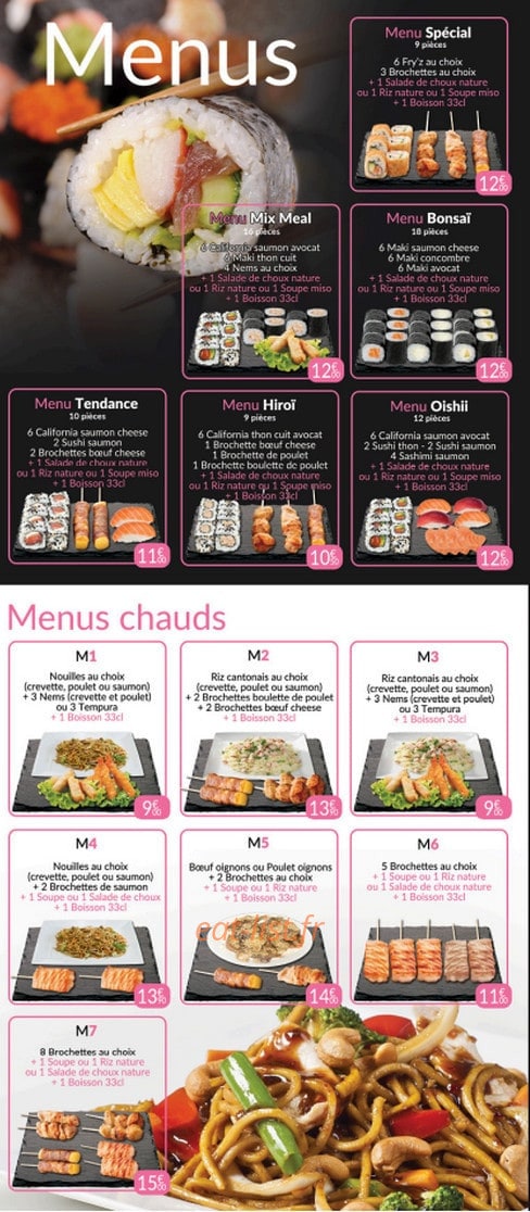 Id Sushi — carte page 3